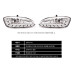 ledist led daylight 2-way hyundai santa fe dm 2012-15